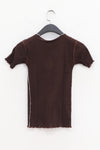 BASERANGE RIBBED COTTON T-SHIRT TTVN-RB-SP22 TACTILE